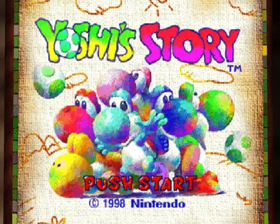 Yoshi's Story - N64 spill (i eske)