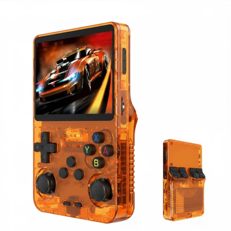 R36HD Retrokonsoll, Open Source, 64GB, med 20.000+ spill - Retrospillkongen