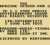 The Amazing Spider-Man - Gameboy spill