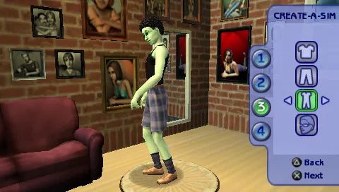 The Sims 2 - PSP spill