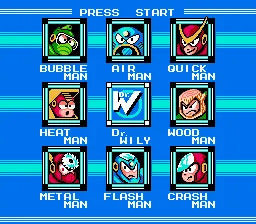 Mega Man 2 - NES spill (I Eske)