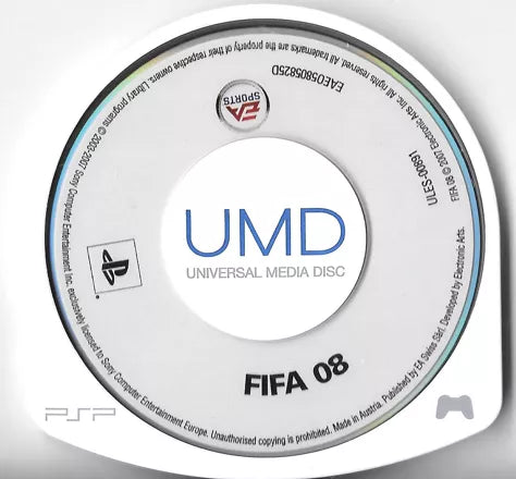 Fifa 08 - PSP spill - Retrospillkongen