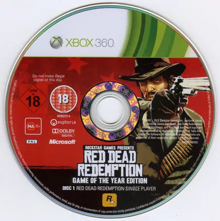 Red Dead Redemption - Xbox 360 spill
