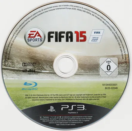 FIFA 15 - PS3 spill