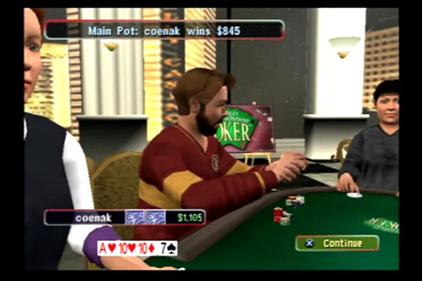 World Championship Poker - PS2 spill - Retrospillkongen
