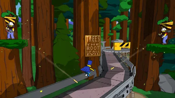 The Simpsons Game - Wii spill - Retrospillkongen