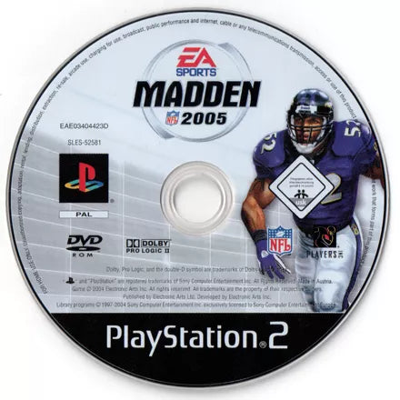 Madden NFL 2005 - PS2 Spill - Retrospillkongen