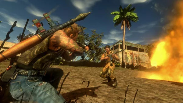 Mercenaries 2: World in Flames - PS2 Spill - Retrospillkongen