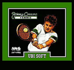 Jimmy Connors Tennis - NES spill