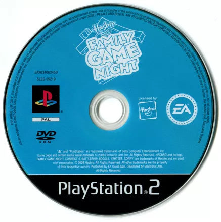 Hasbro Family Game Night - PS2 spill