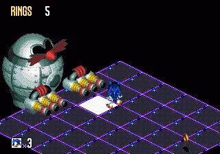 Sonic 3D: Flickies' Island - SEGA Mega Drive spill