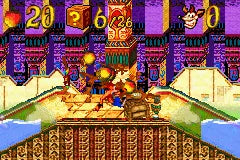 Crash Bandicoot 2: N-Tranced - GBA spill - Retrospillkongen