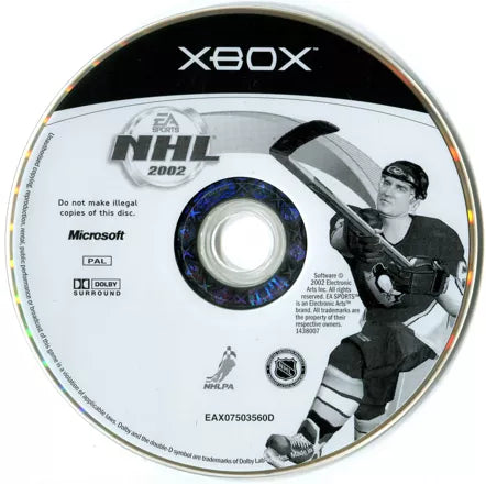 NHL 2002 - Xbox spill