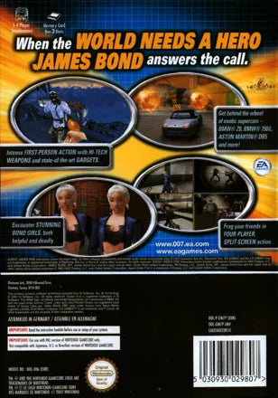007: Agent Under Fire - Gamecube spill