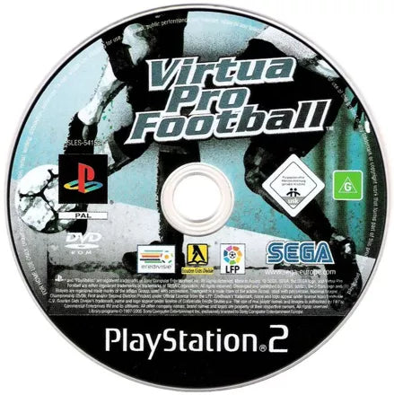 Virtua Pro Football - PS2 Spill - Retrospillkongen