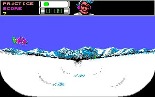 Ski or Die - NES spill (I eske)