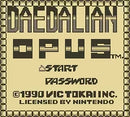Daedalian Opus - Gameboy spill