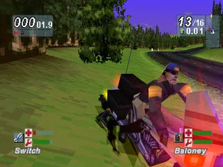 Road Rash: Jailbreak - PS1 spill