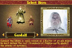 The Lord of the Rings the Return of the King - GBA spill (NTSC, regionfri)