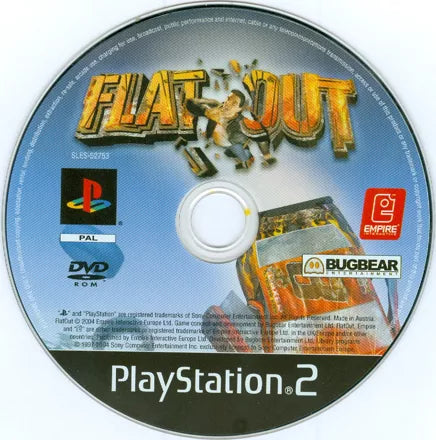 FlatOut - PS2 spill - Retrospillkongen