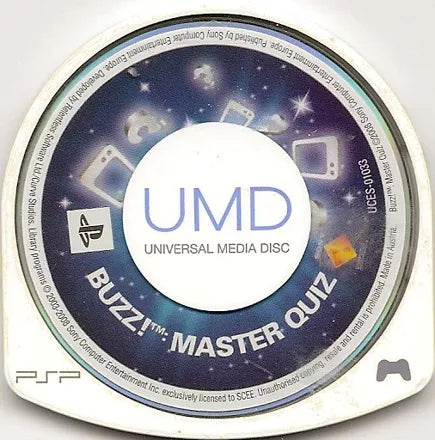 Buzz! Master Quiz - PSP spill - Retrospillkongen