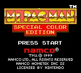 Ms. Pac-Man: Special Colour Edition - GameBoy Color spill
