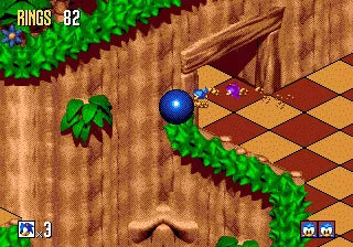 Sonic 3D: Flickies' Island - SEGA Mega Drive spill