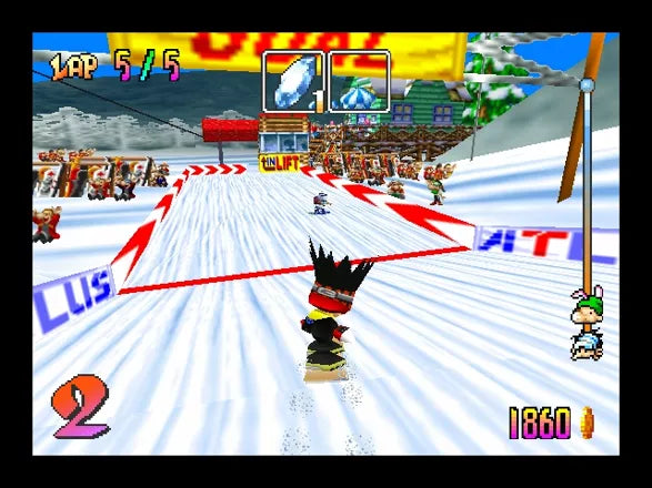 Snowboard Kids - N64 spill - Retrospillkongen
