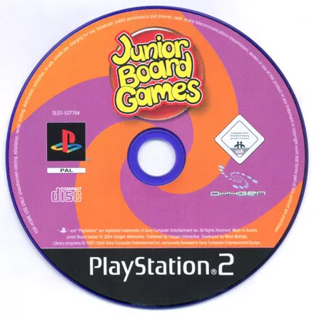 Junior Board Games - PS2 spill - Retrospillkongen