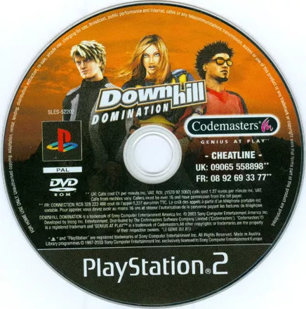 Downhill Domination - PS2 spill - Retrospillkongen