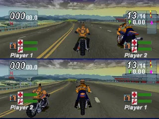 Road Rash: Jailbreak - PS1 spill