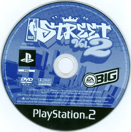 NBA Street Vol. 2 - PS2 spill - Retrospillkongen