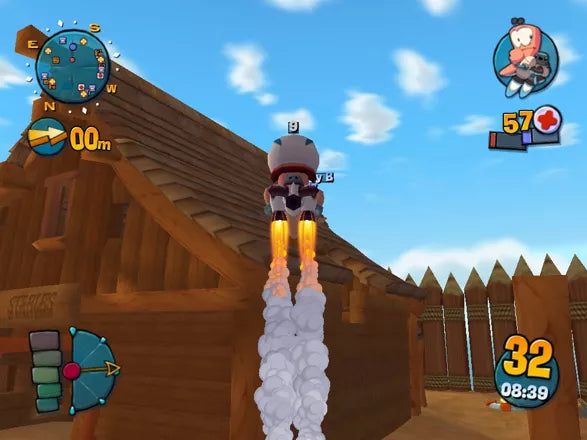Worms 4: Mayhem - PS2 Spill