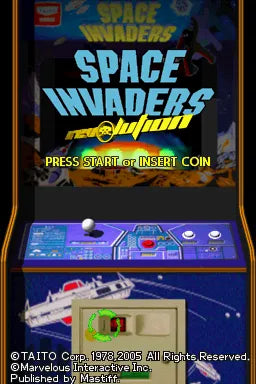 Space Invaders Revolution - Nintendo DS spill - Retrospillkongen