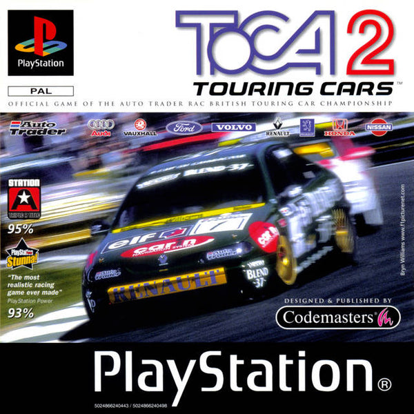 TOCA 2: Touring Car Challenge - PS1 spill - Retrospillkongen