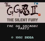 Shinobi II The Silent Fury - SEGA Game Gear spill - Retrospillkongen