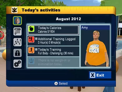 The Biggest Loser USA - Nintendo Wii spill