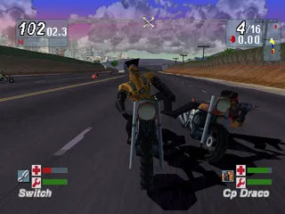 Road Rash: Jailbreak - PS1 spill