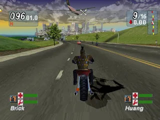 Road Rash: Jailbreak - PS1 spill