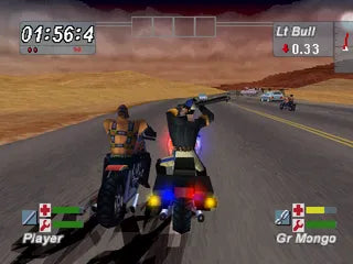 Road Rash: Jailbreak - PS1 spill