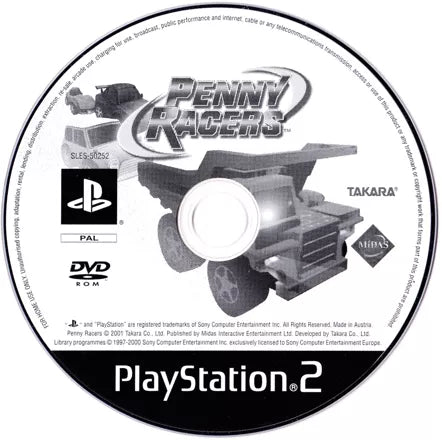 Penny Racers - PS2 spill - Retrospillkongen