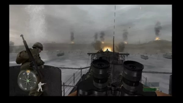 Call of Duty 2: Big Red One - Xbox spill - Retrospillkongen