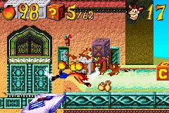 Crash Bandicoot 2: N-Tranced - GBA spill - Retrospillkongen