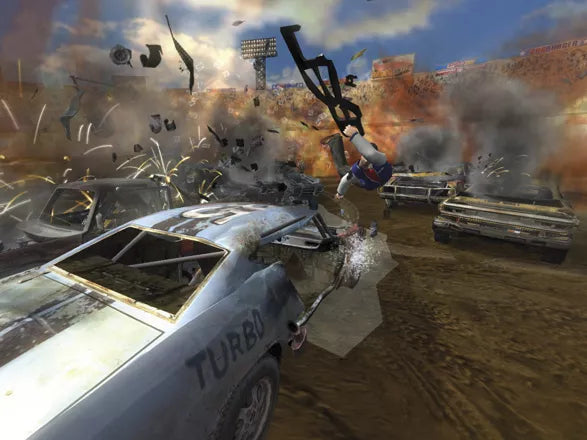FlatOut 2  - PS2 Spill - Retrospillkongen