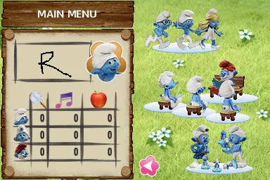 The Smurfs - Nintendo DS spill - Retrospillkongen
