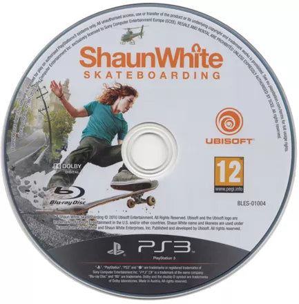Shaun White Skateboarding - PS3 spill - Retrospillkongen