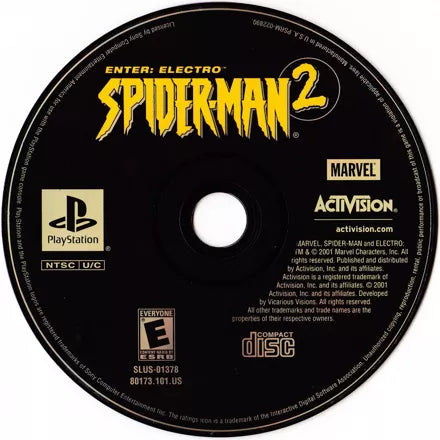 Spider-Man 2: Enter: Electro - PS1 spill