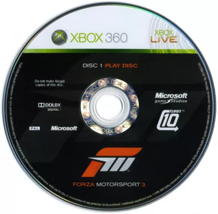 Forza Motorsport 3 - Xbox 360 spill