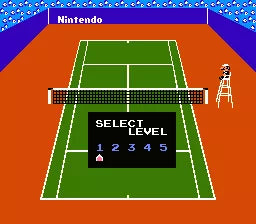 Tennis - NES spill (I Eske)