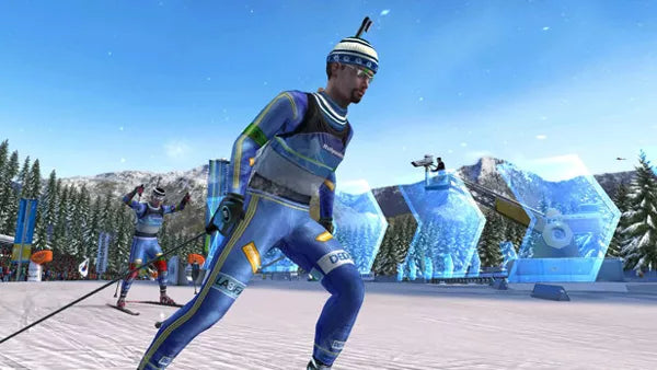 RTL Biathlon 2008 - PS2 spill - Retrospillkongen